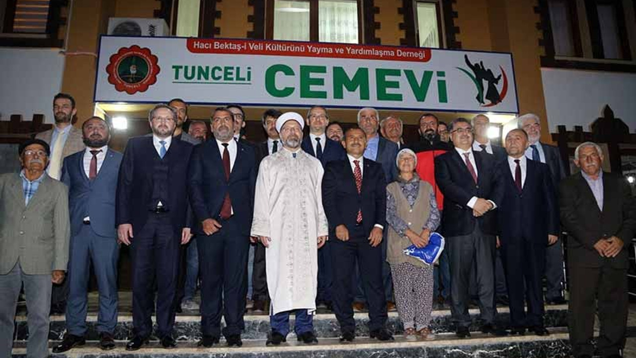 Diyanet İşleri Başkanı: İlk kez bir cemevine gidiyorum