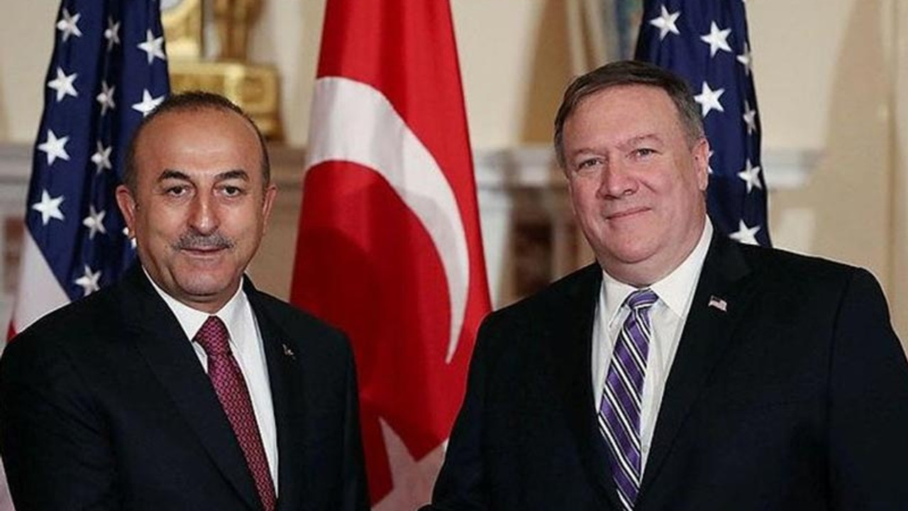 Çavuşoğlu, Pompeo ile görüştü