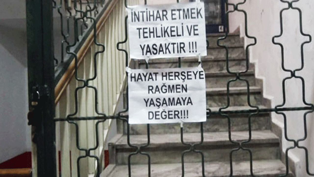 'İntihar etmek tehlikeli ve yasaktır'