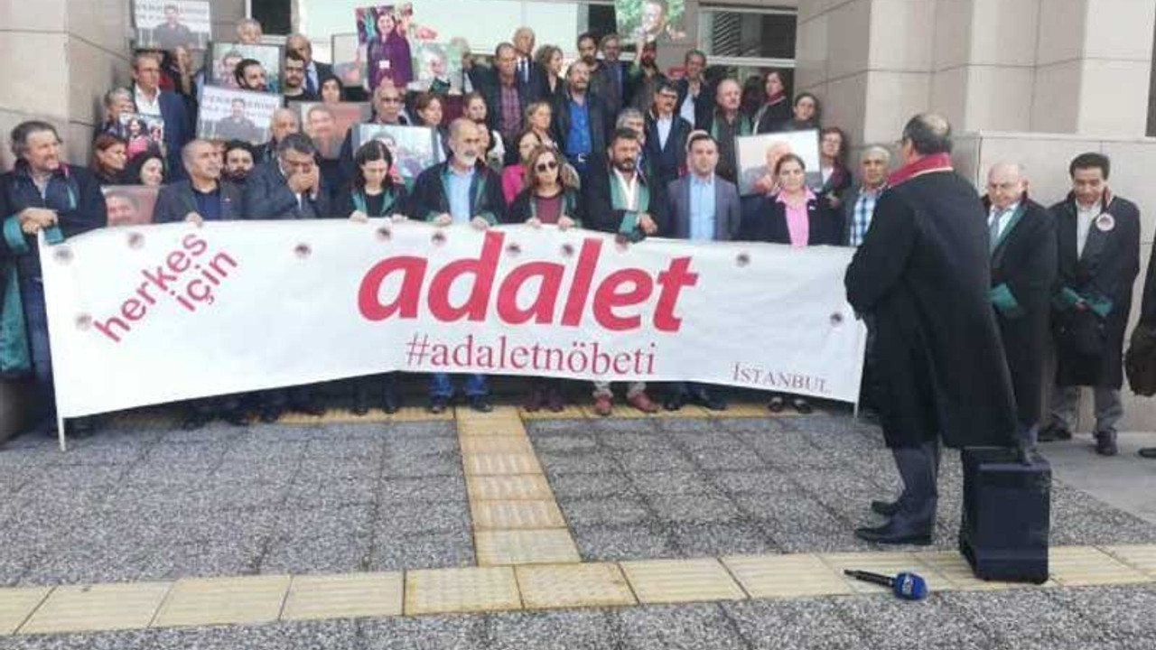 Adalet Nöbeti 77. haftasında devam etti