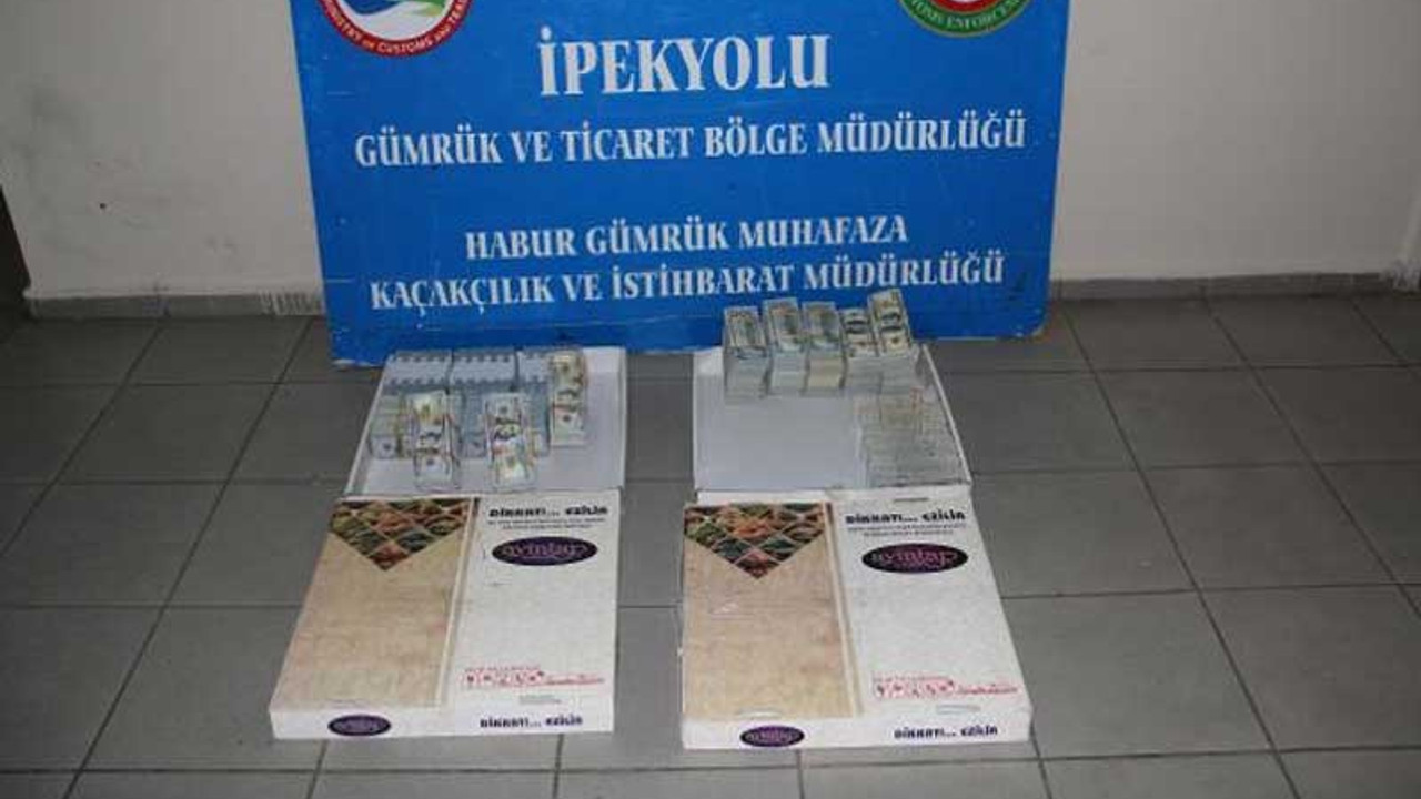 Baklava kutusunda 1 milyon 500 bin dolar