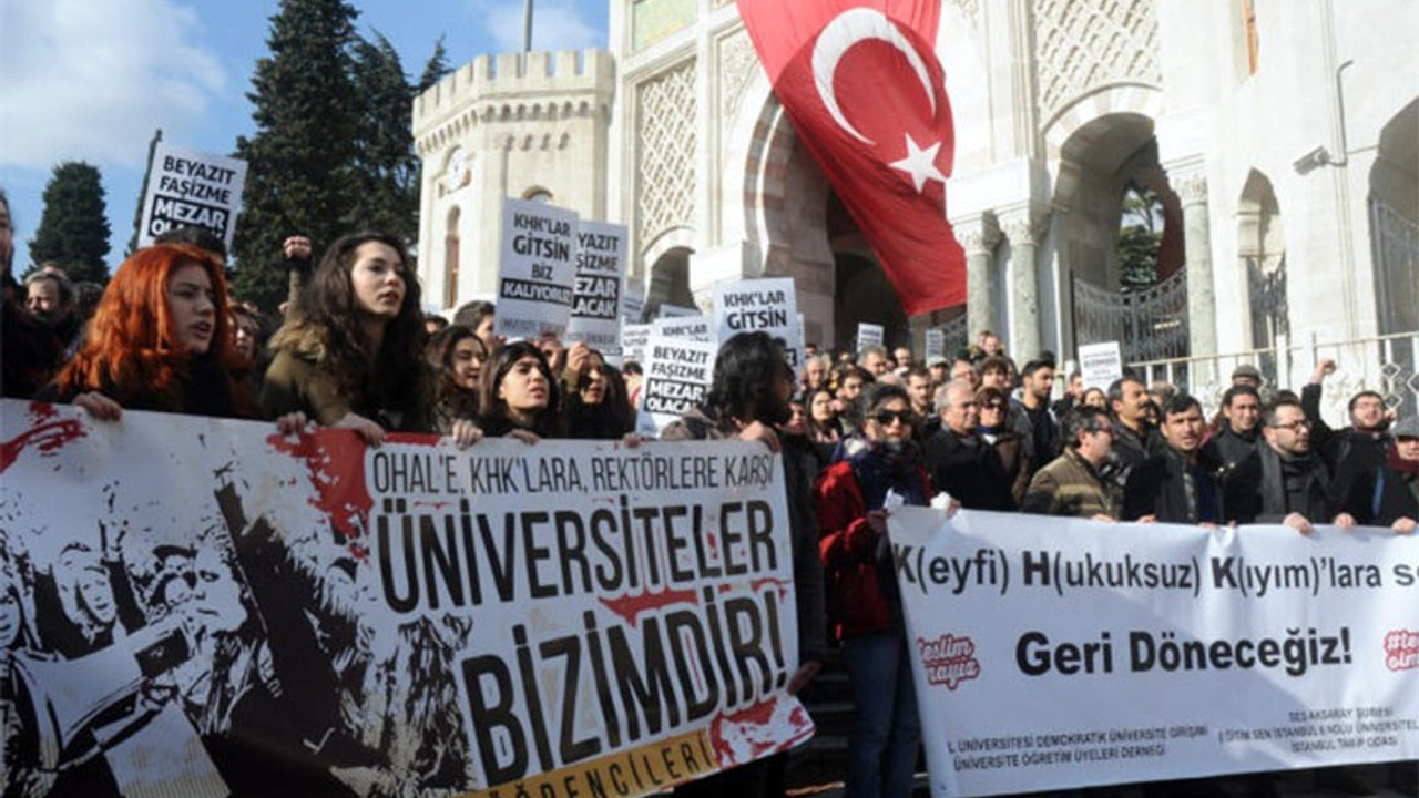 Yükseköğretim Raporu: 7 bin kişi ihraç edildi, 70 bin öğrenci cezaevinde