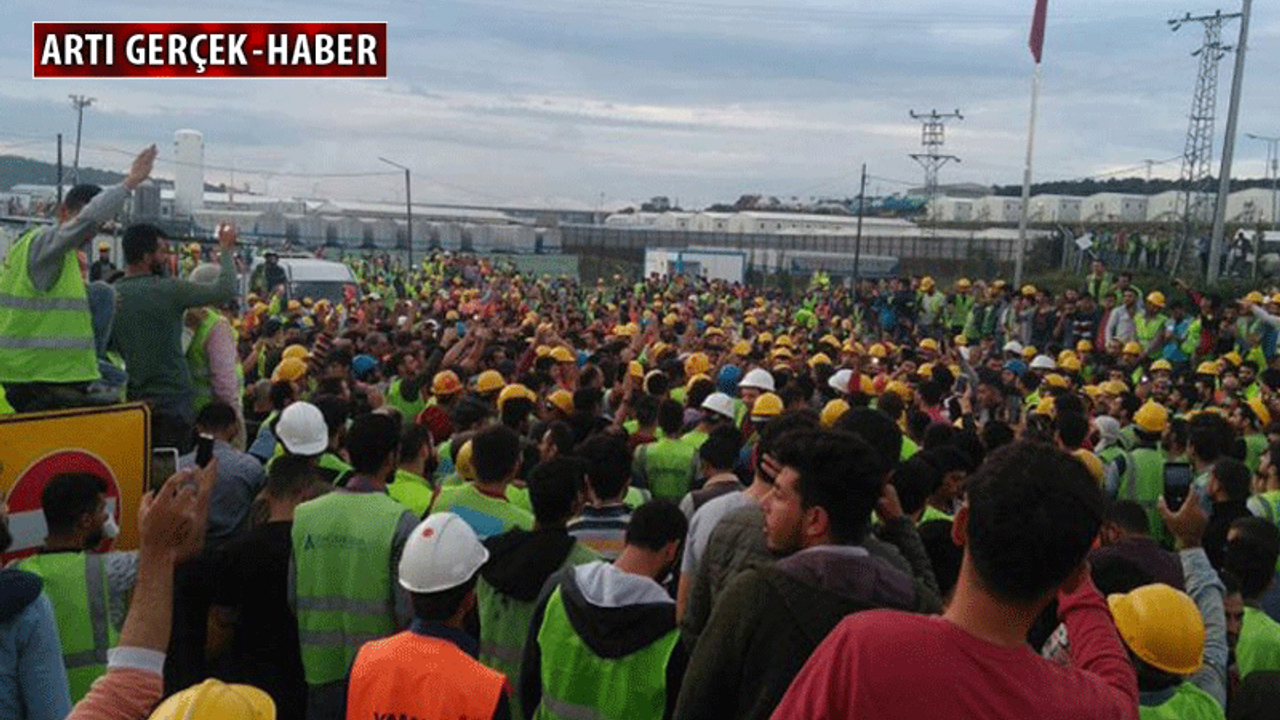 Havalimanı işçilerine 'yürüyüşlere silahla katılma' suçlaması