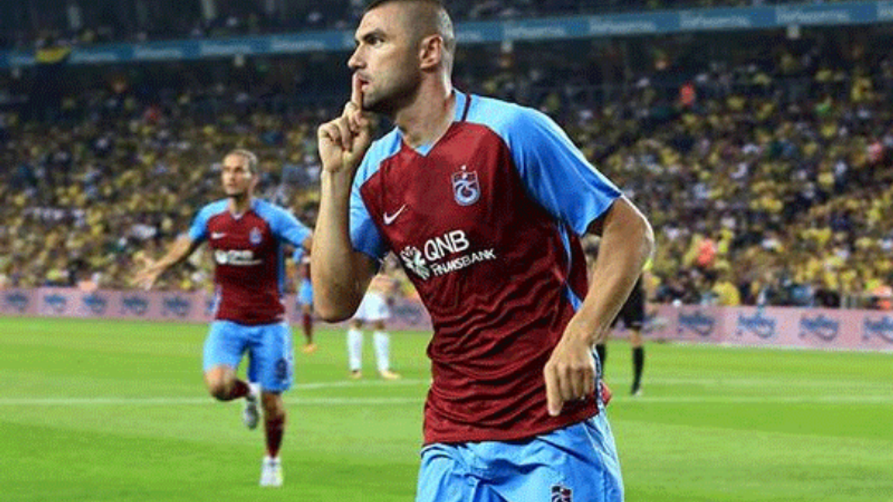 Trabzonspor'da Burak Yılmaz kadroda yok