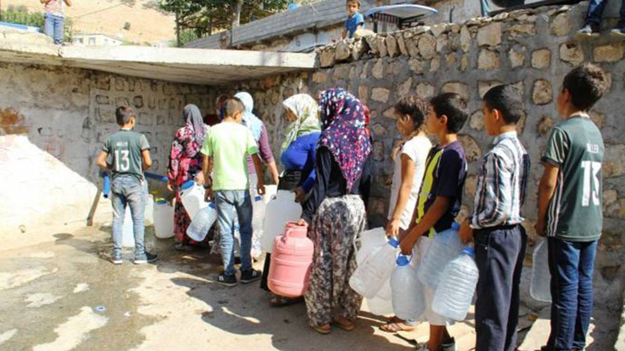 Şırnak'ta binlerce kişi günlerdir susuz