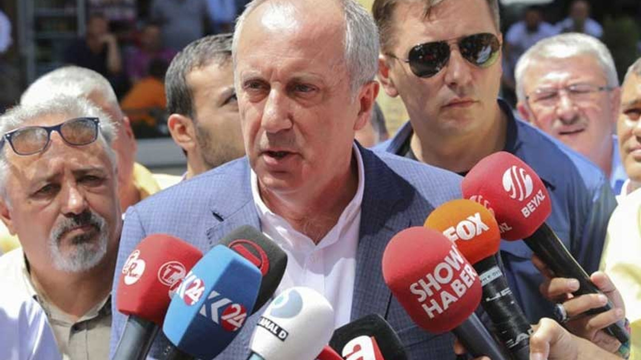 Muharrem İnce'den adaylık açıklaması