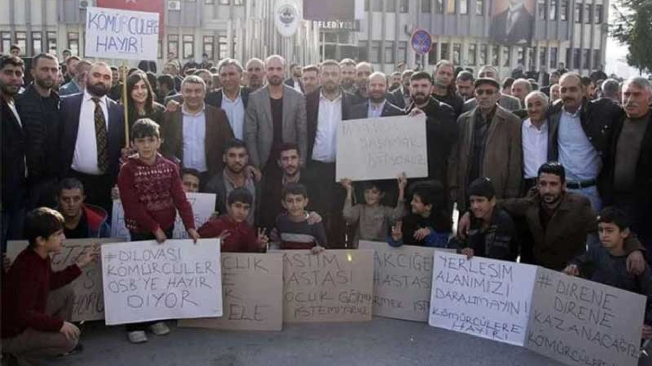 Dilovası halkı, temiz hava sahası için Kömürcüler OSB'ye hayır dedi