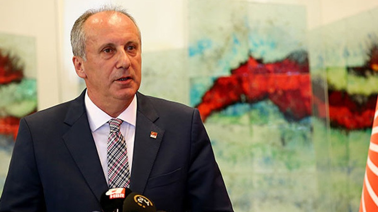 Muharrem İnce: Ben söyleyeceğimi söyledim, bekliyorum