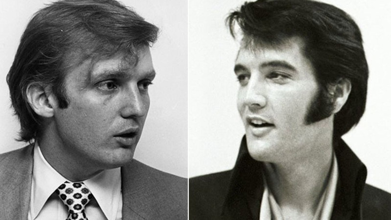 Trump: Gençliğimde beni Elvis Presley'e benzetirlerdi