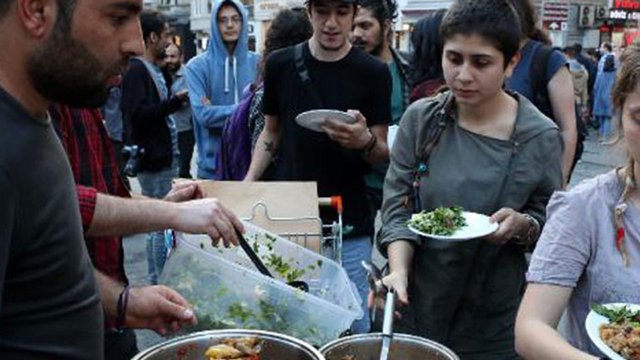 Gezi'de sofra göçmenler için kurulacak