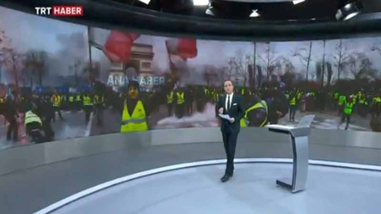 TRT Haber'e göre Paris'teki protestocu ‘PKK/PYD sempatizanı'