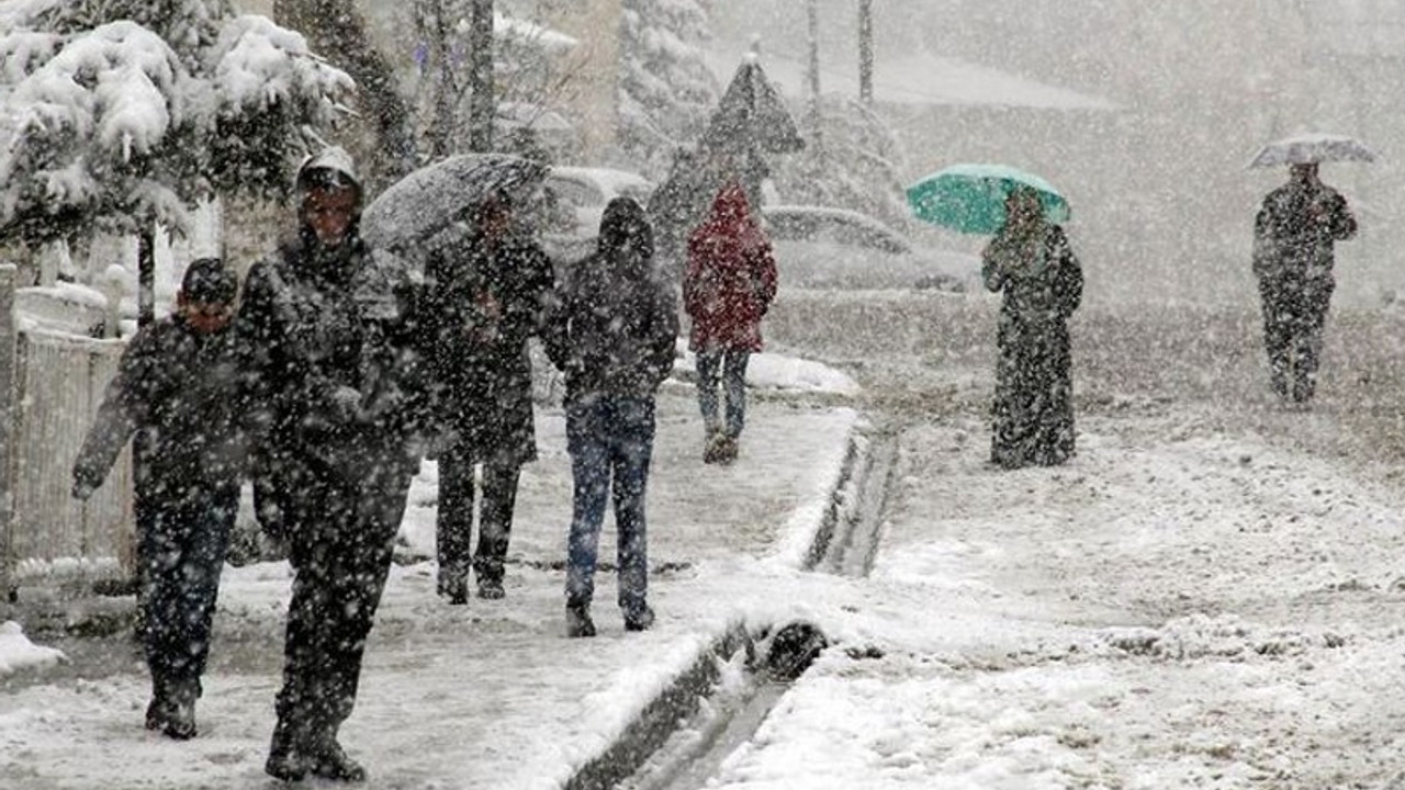 Meteorolojiden sağanak ve kar uyarısı