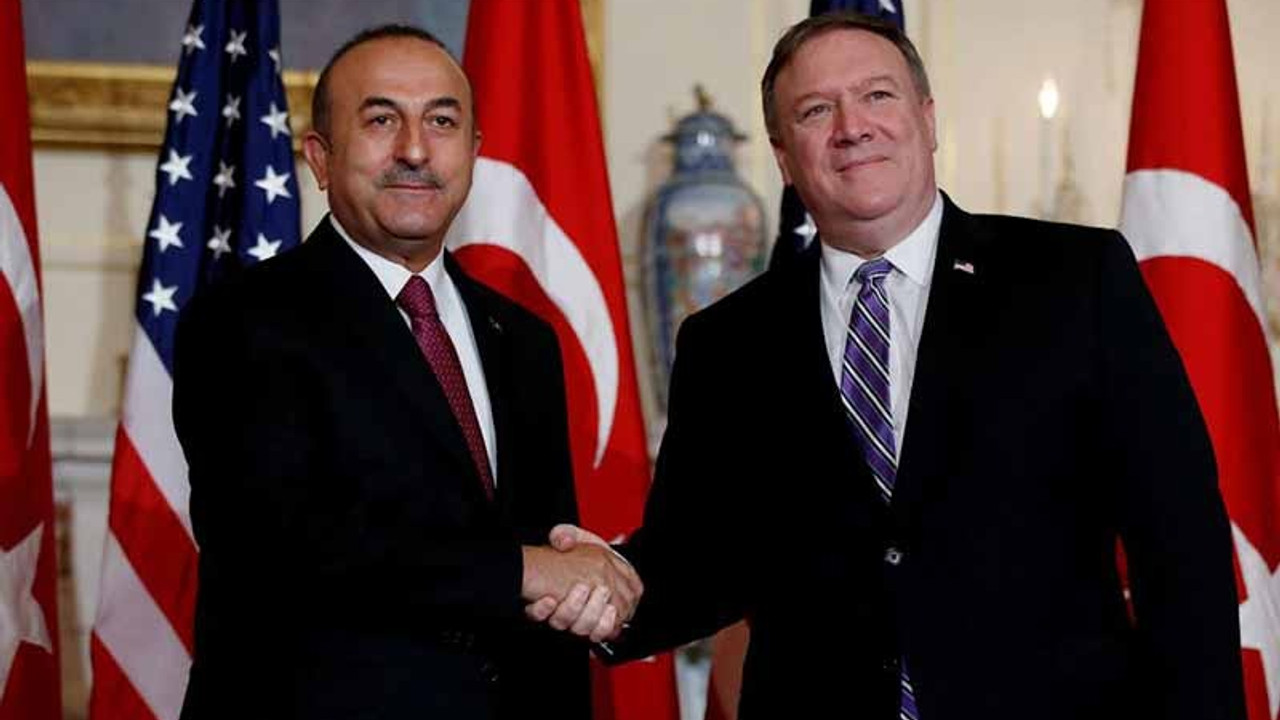 Çavuşoğlu, Pompeo ile görüştü