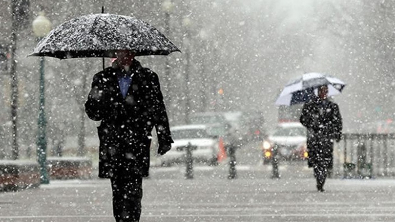 Meteoroloji'den kar ve sağanak yağış uyarısı