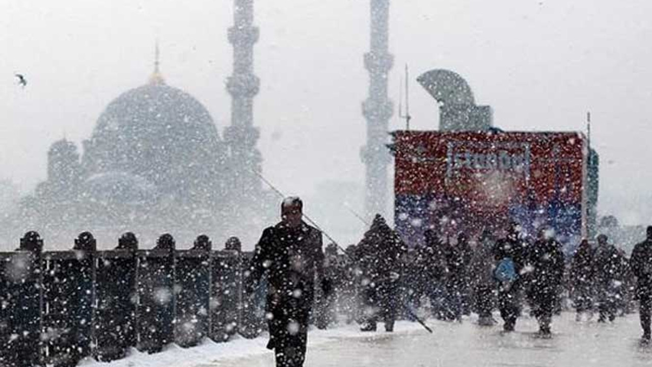 Meteoroloji açıkladı; İstanbul'a kar geliyor