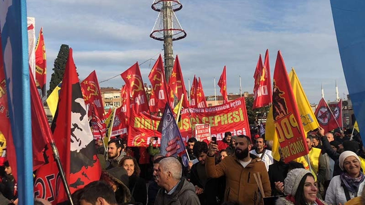 KESK'ten 'krizin faturasını ödemeyeceğiz' mitingi