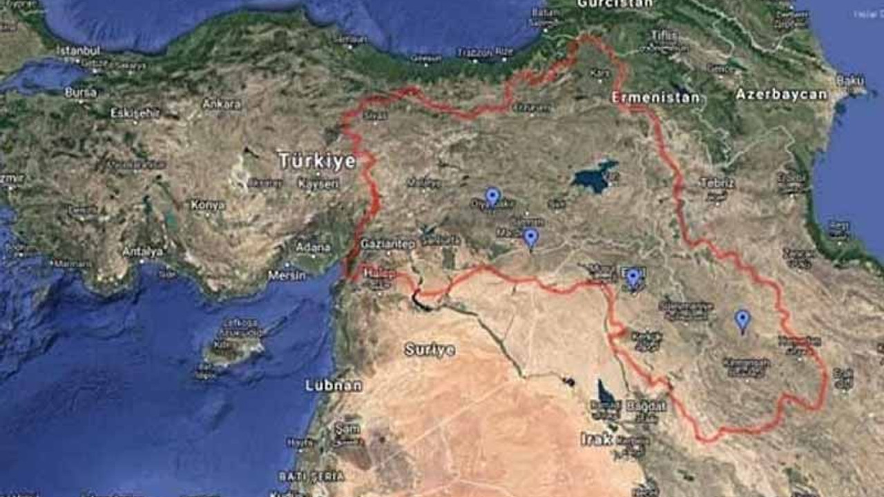 Türkiye, Kürdistan'ın Google Maps'ten kaldırılması için başvurdu