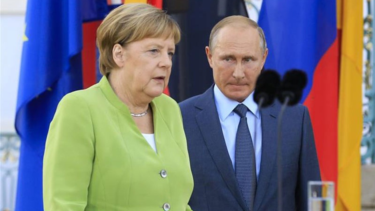 Merkel ve Putin Suriye'yi görüştü