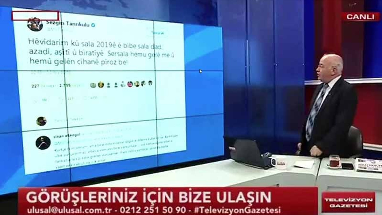 Urfa Barosu'ndan Ulusal TV'ye: Kürt diline tahammülsüzlüğü dışa vurdular