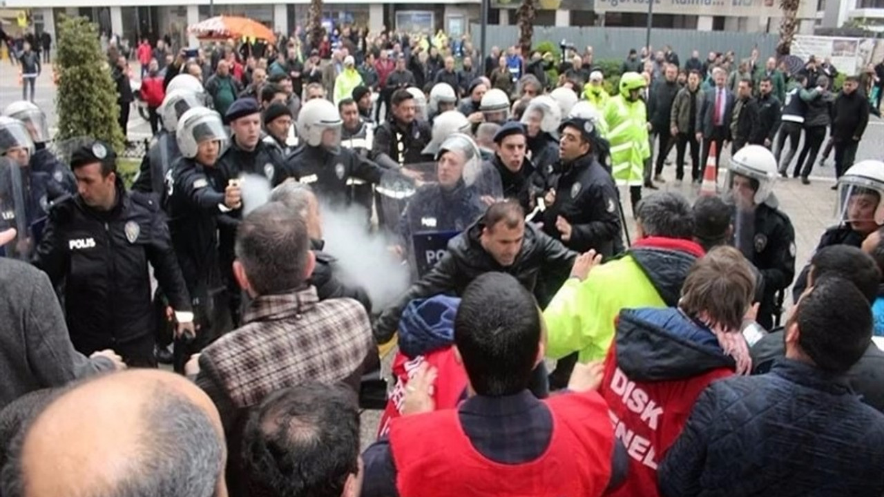 İZENERJİ işçilerine polis saldırısı: 15 gözaltı