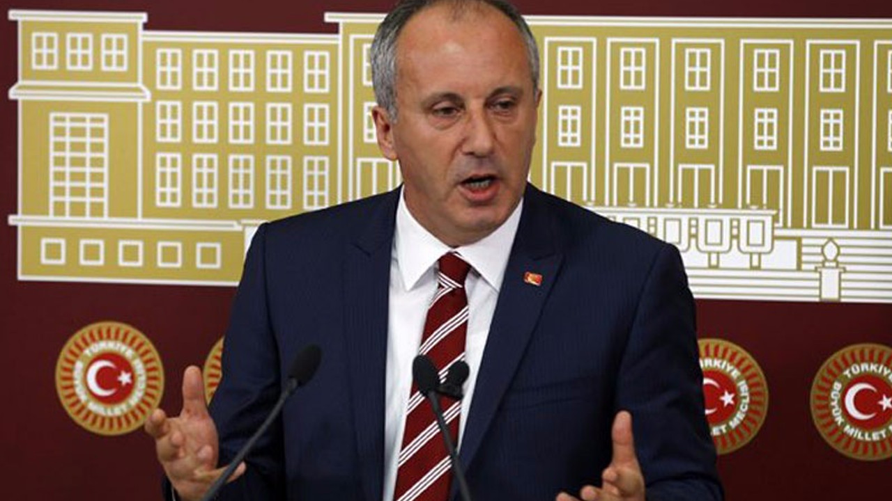 Muharrem İnce olağanüstü kurultay çağrısı yaptı