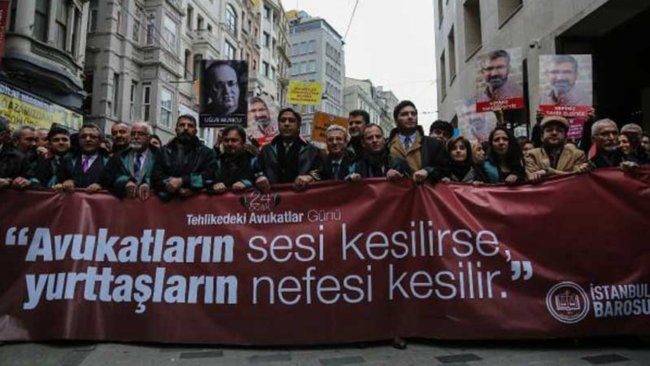 'Avukatların sesi kesilirse yurttaşların sesi kesilir'