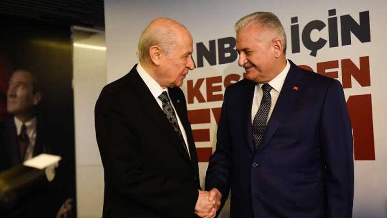 Bahçeli'den Binali Yıldırım'a ziyaret