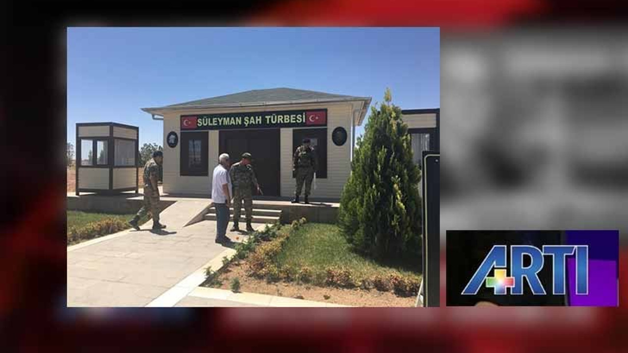 Süleyman Şah Türbesi iddiası Artı TV'de