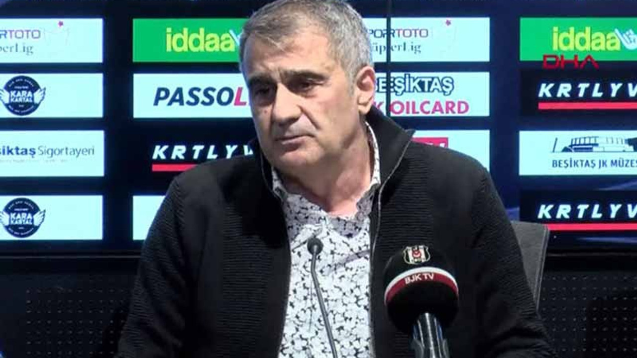 Milli Takım ile anlaştığı söylenen Şenol Güneş: Beşiktaş'tan ayrılmak istemiyorum