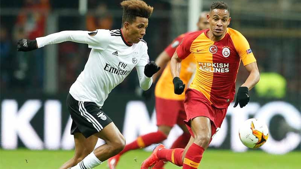 Galatasaray sahasında Benfica'yı geçemedi