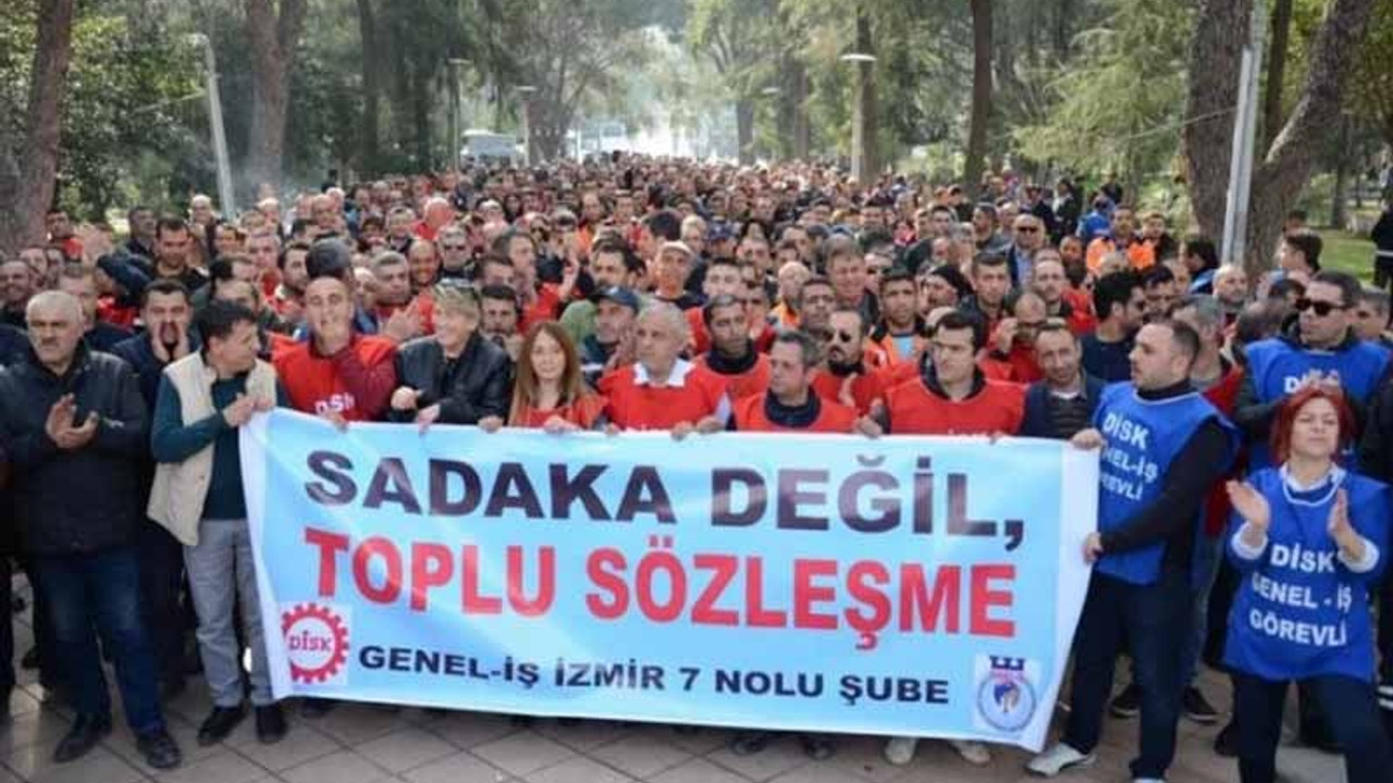 Bornova Belediyesi'ne grev kararı asıldı