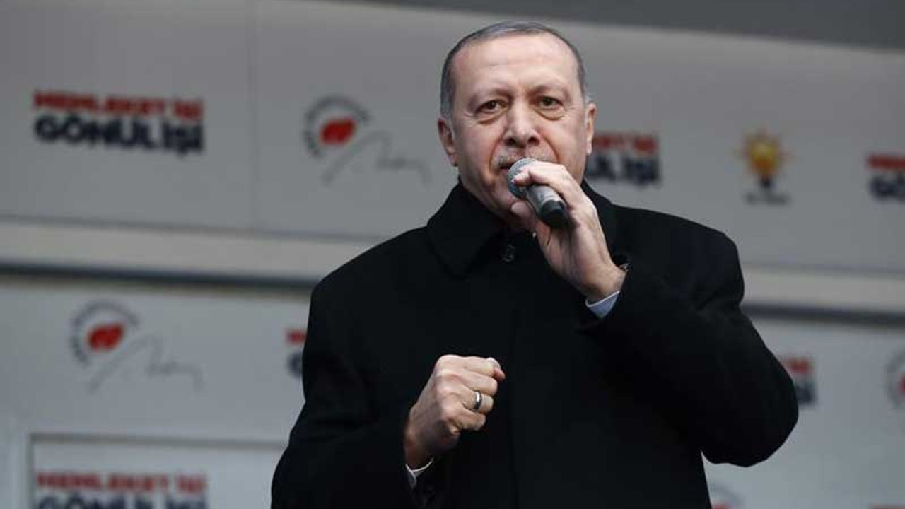 Erdoğan: Adaylarının arkasında aslanlar gibi duramıyorlar