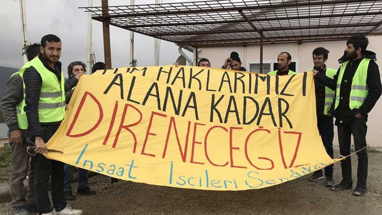 Direnişteki işçilere müdahale: 11 gözaltı, 1 tutuklama