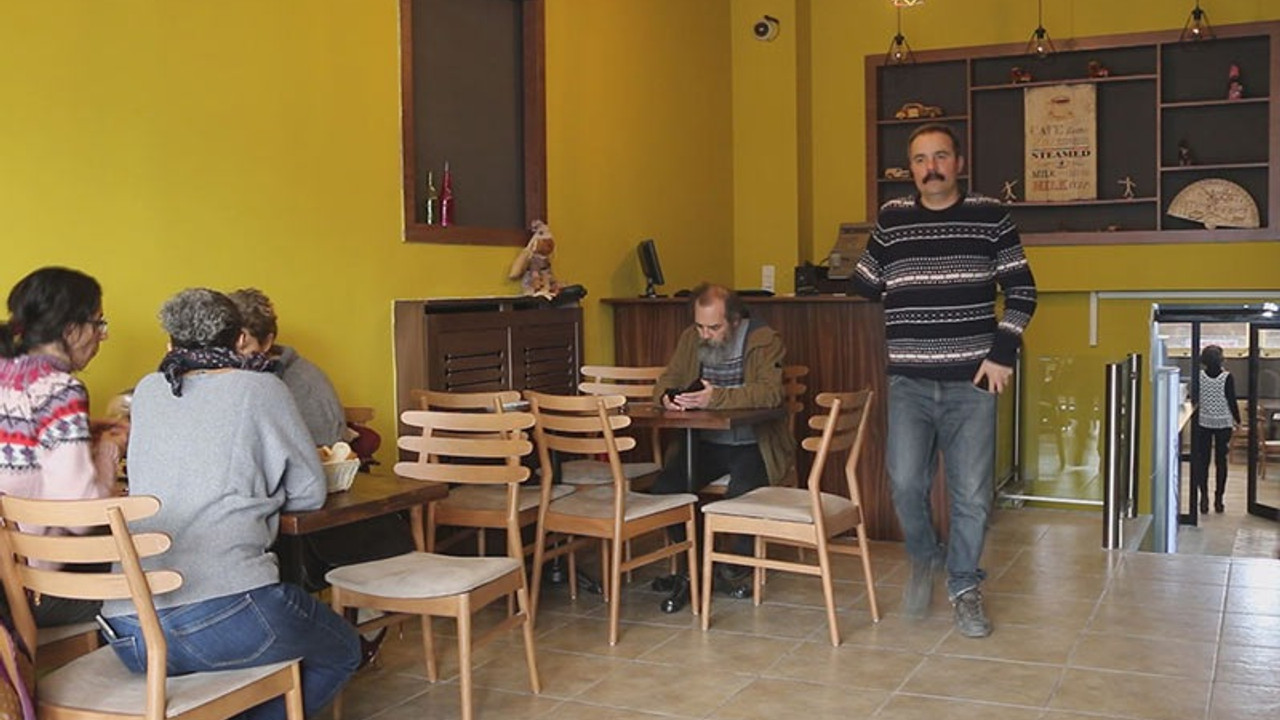 Veli Saçılık 'tanzim'e alternatif kafe açtı