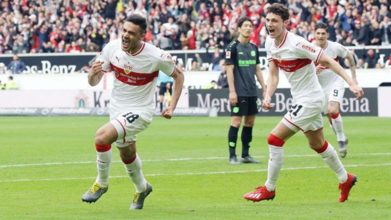 Ozan Kabak, Stuttgart'ta iki gol birden attı