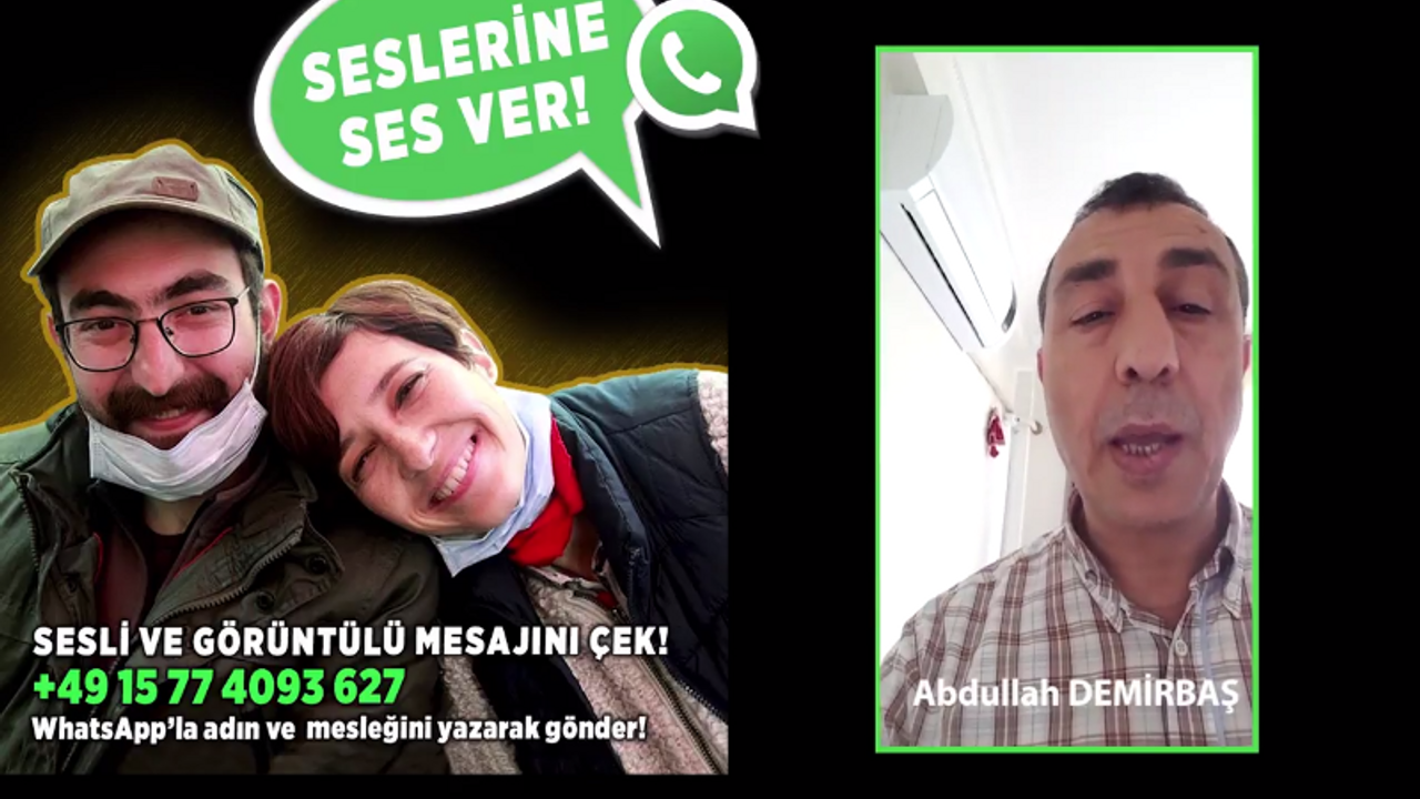 'Seslerine ses ver!' kampanyasına destek videoları - 2