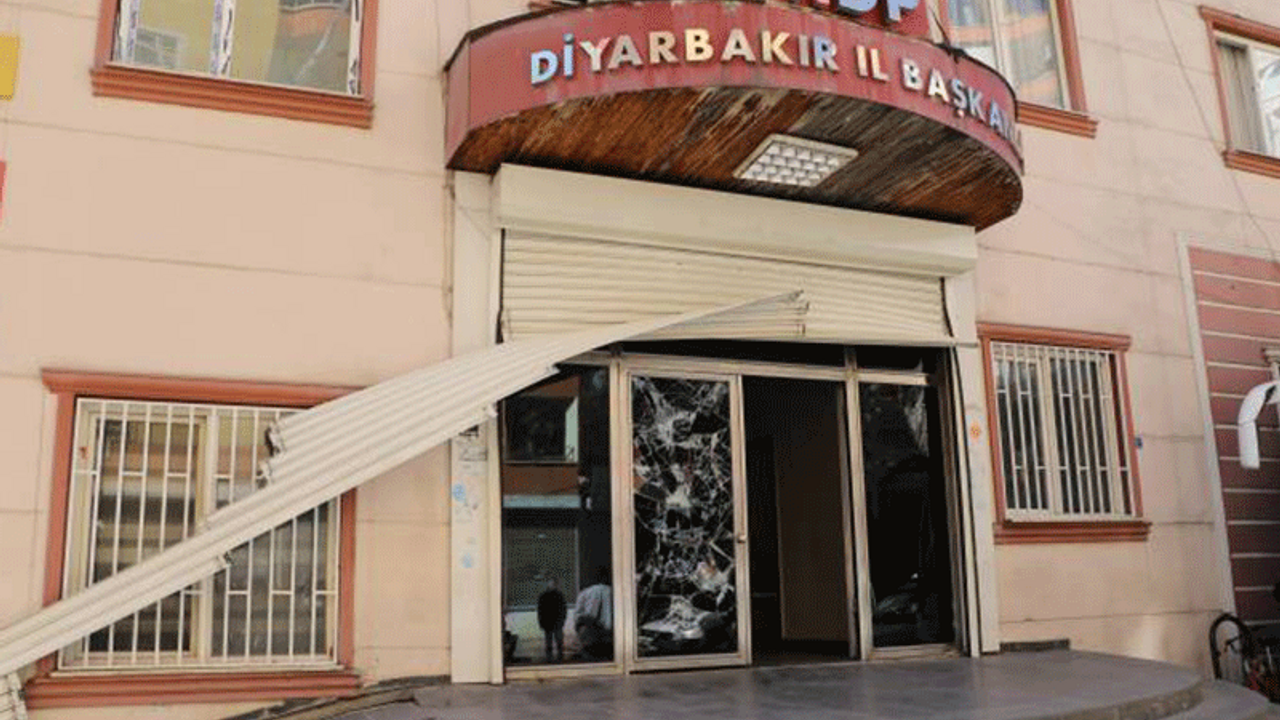 HDP Diyarbakır İl binasına 3’üncü baskın: 3 gözaltı