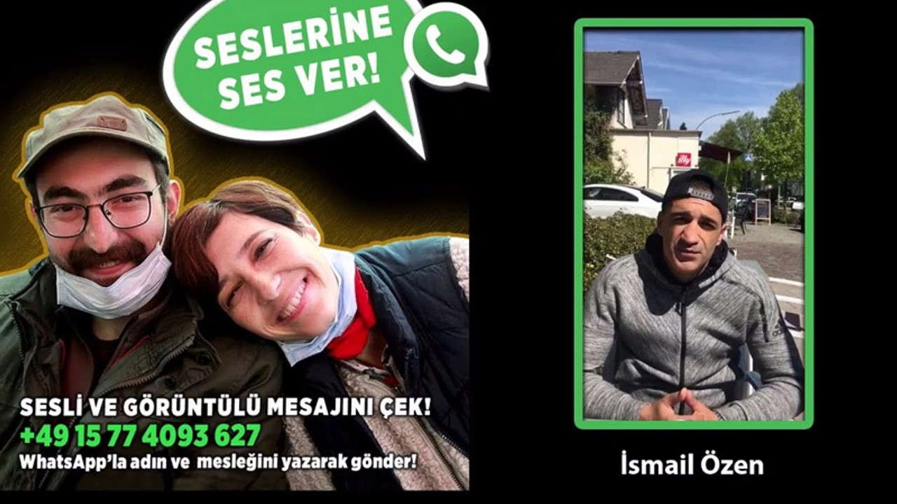 Seslerine ses ver!' kampanyasına destek videoları - 9