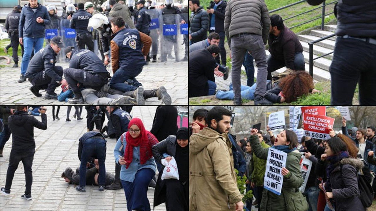 Öğrencilere gazlı polis müdahalesi: Çok sayıda gözaltı