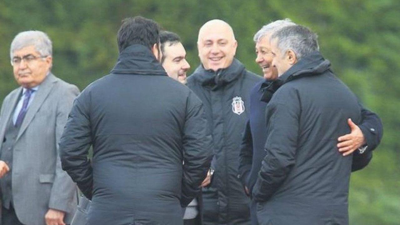 Lucescu Beşiktaş tesislerinde