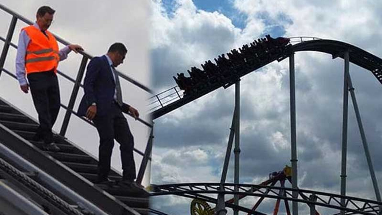 Mimarlar Odası uyarmıştı; Ankapark'ta 'rollercoaster' bozuldu