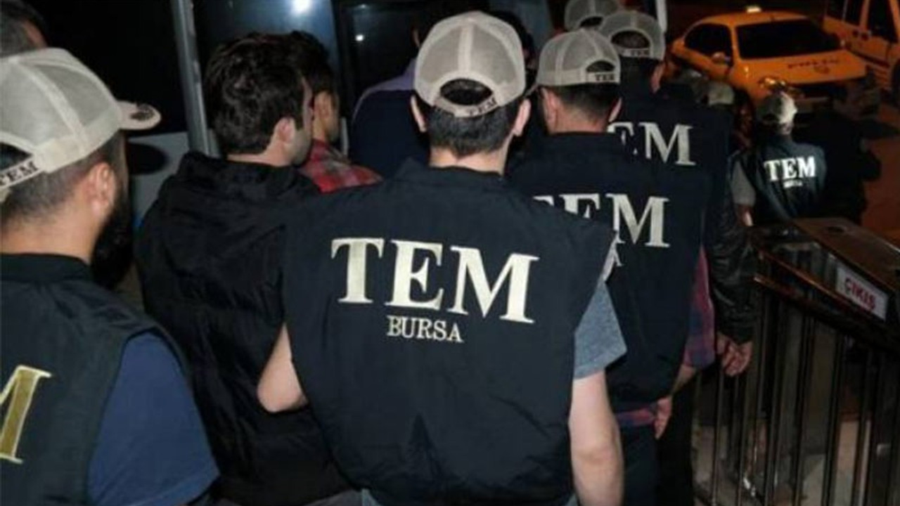 Bursa'da 5 tutuklama Mardin'de 10 gözaltı