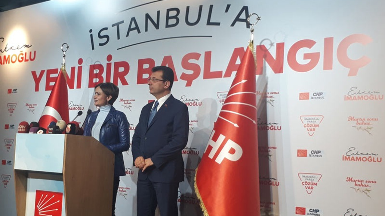 Sandıklar kapandıktan sonra CHP'den ilk açıklama