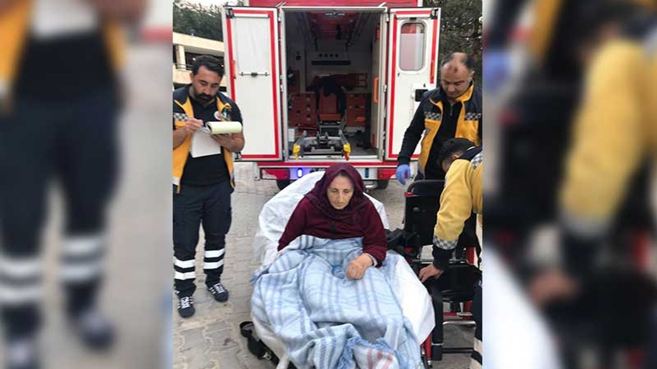 Oğlu 28 yıldır cezaevinde olan anne ambulansla oy kullanmaya gitti