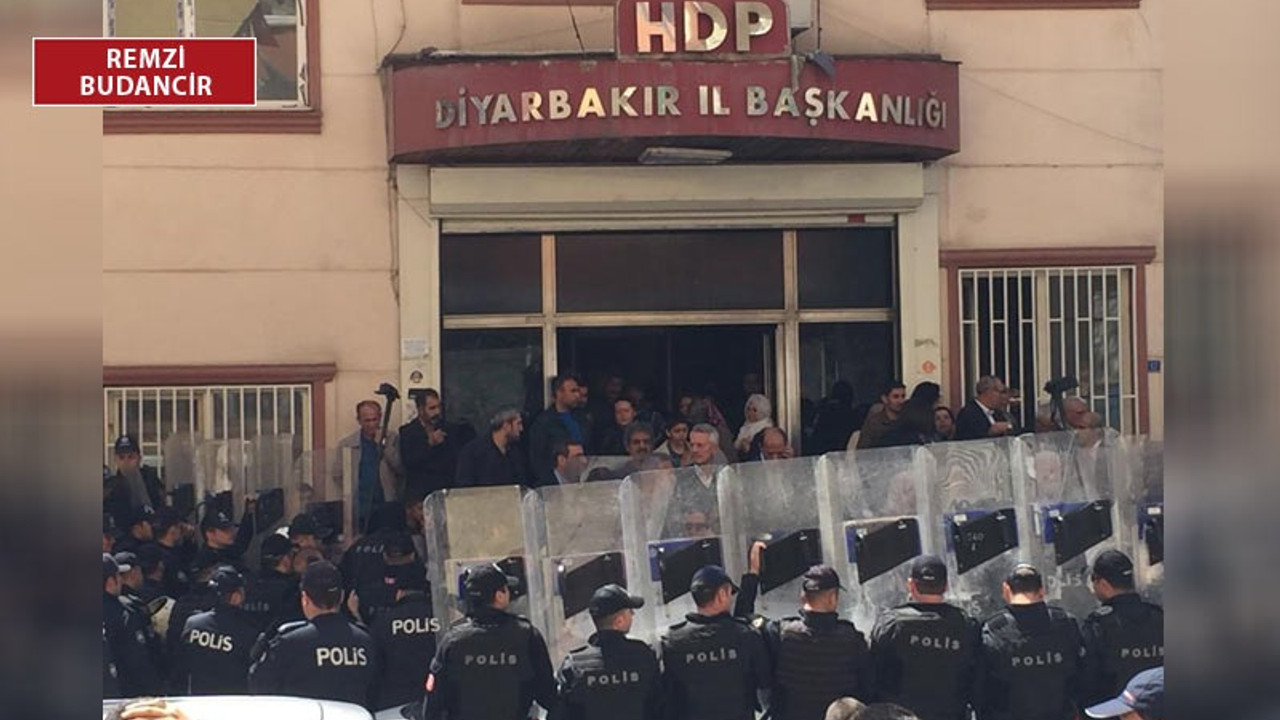 Diyarbakır HDP İl Binası polis ablukasında