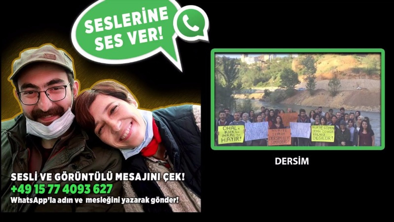 Seslerine ses ver!' kampanyasına destek videoları - 25