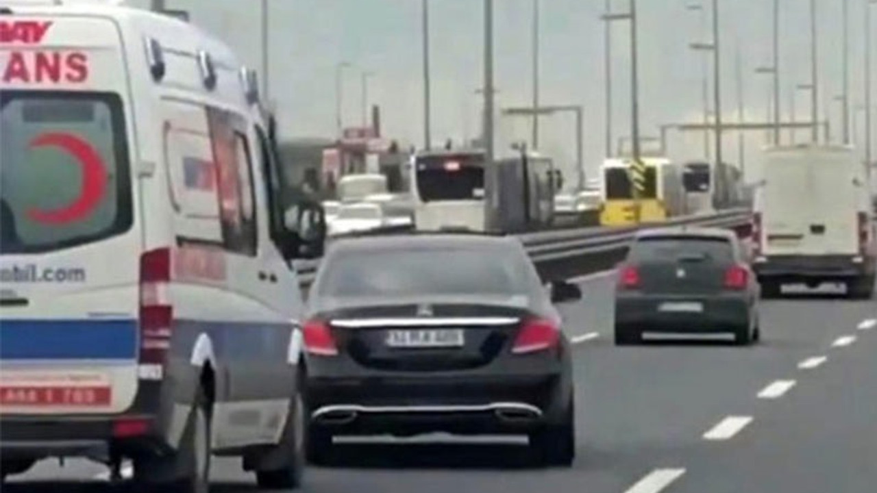 Ambulansa yol vermeyen magandanın 5 yıla kadar hapsi istendi