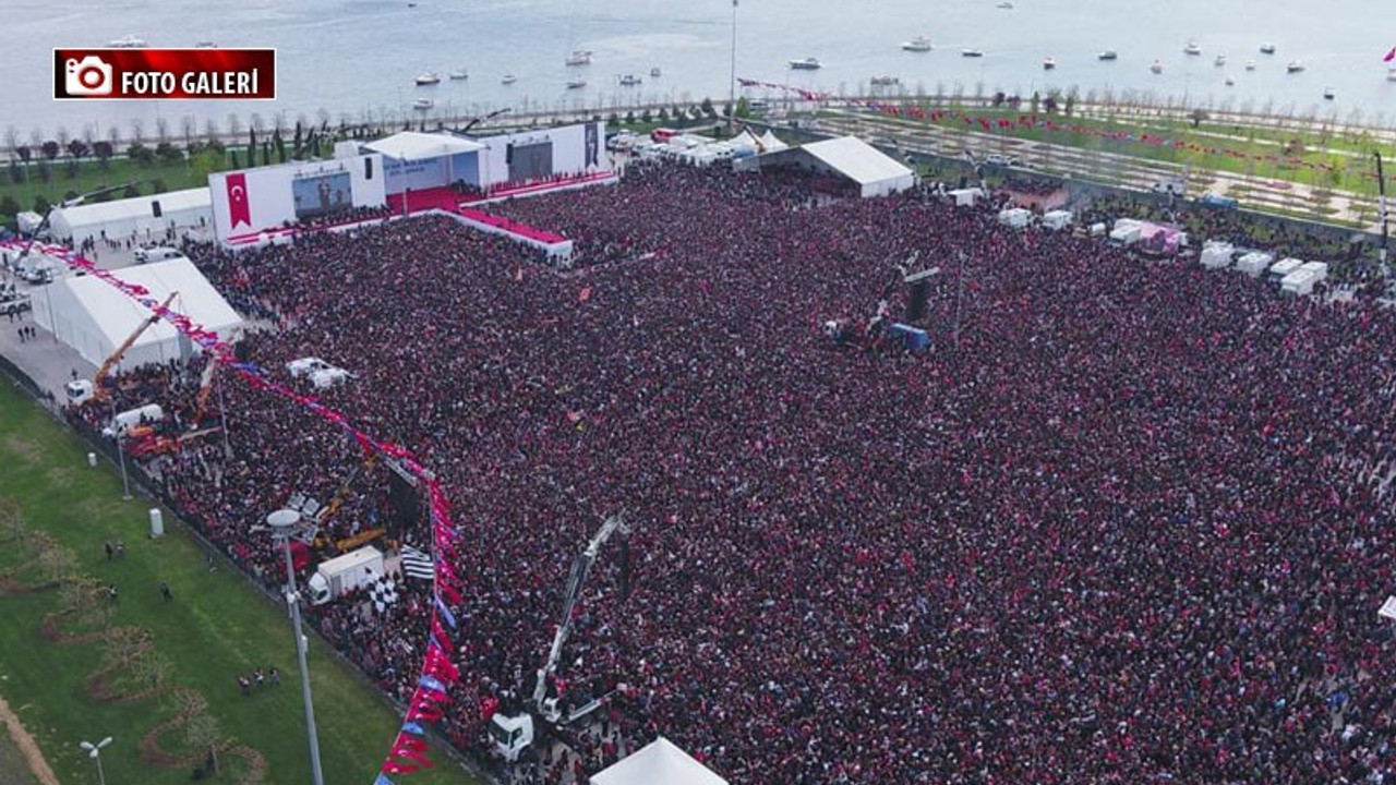 Fotoğraflarla İmamoğlu'nun 'Yeni Bir Başlangıç Mitingi'