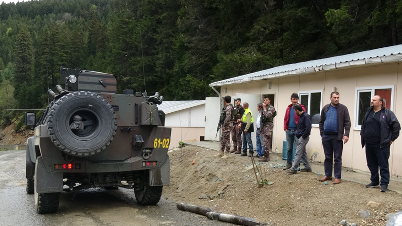 Trabzon'da çatışma: 1 asker öldü
