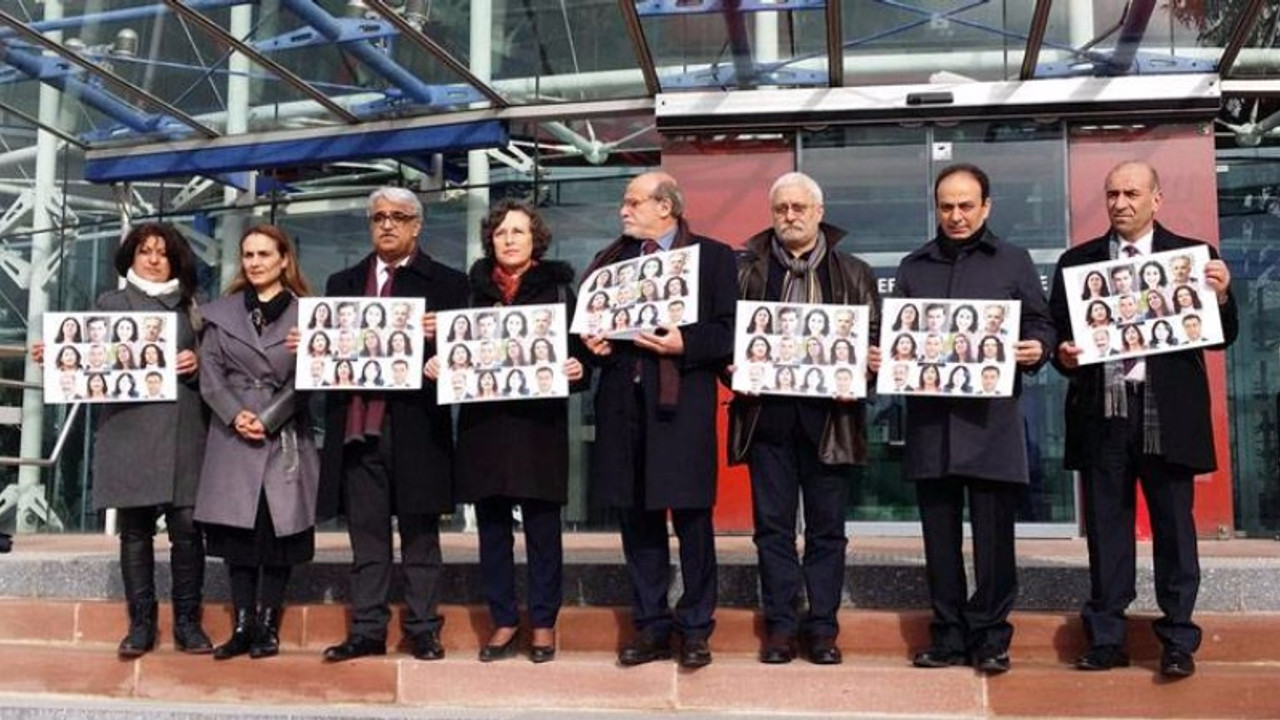 HDP, AİHM'in önünden seslendi: Adalet bekliyoruz